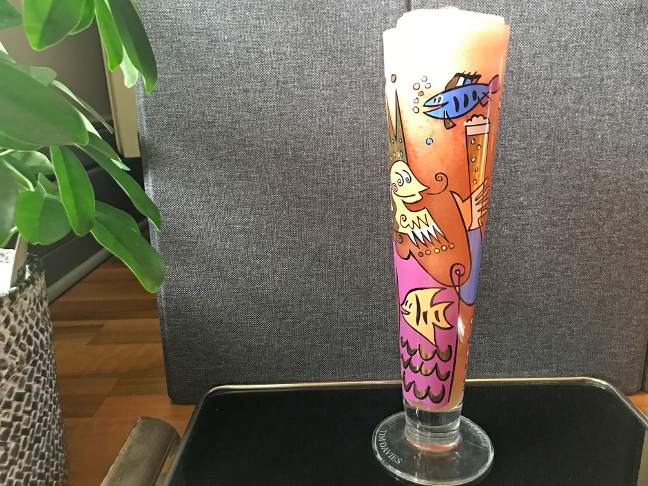 Weißbier mit Grapefruit