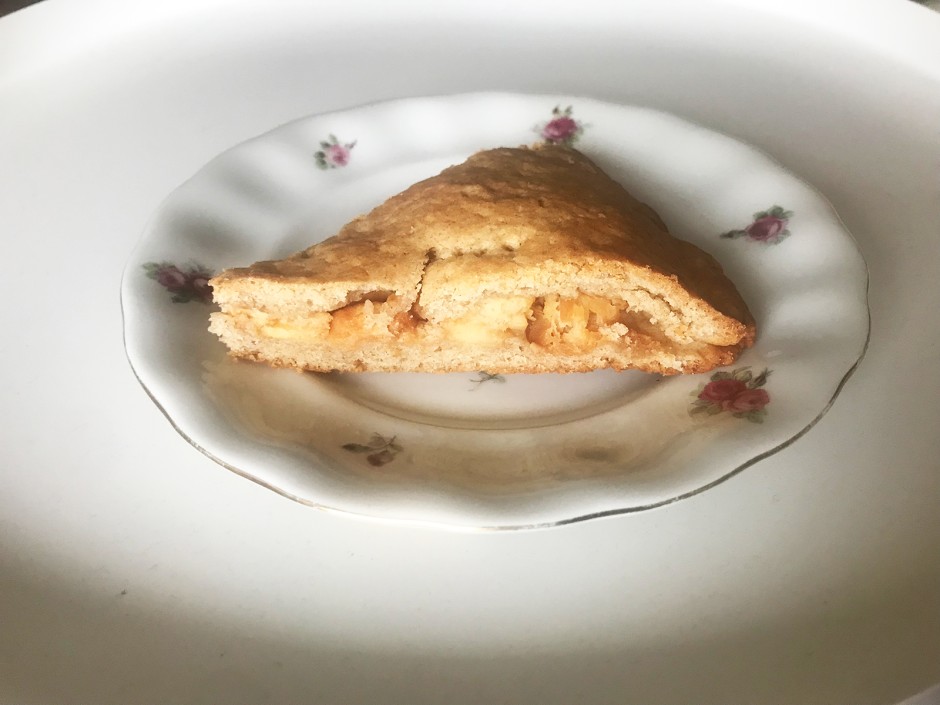 Gedeckter Apfelkuchen