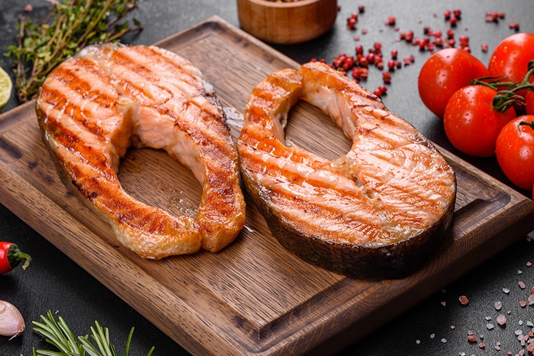 Lachssteak