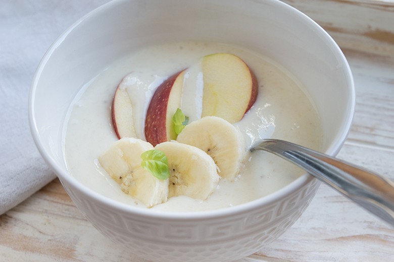 Apfel-Bananen-Creme