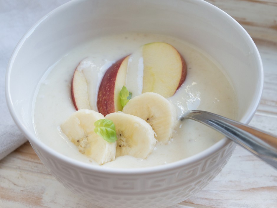 Apfel-Bananen-Creme