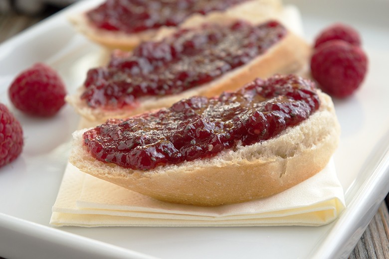 Chia-Himbeer-Marmelade