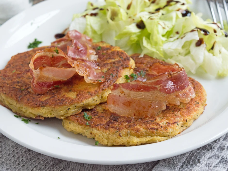 Speck-Kartoffel-Puffer