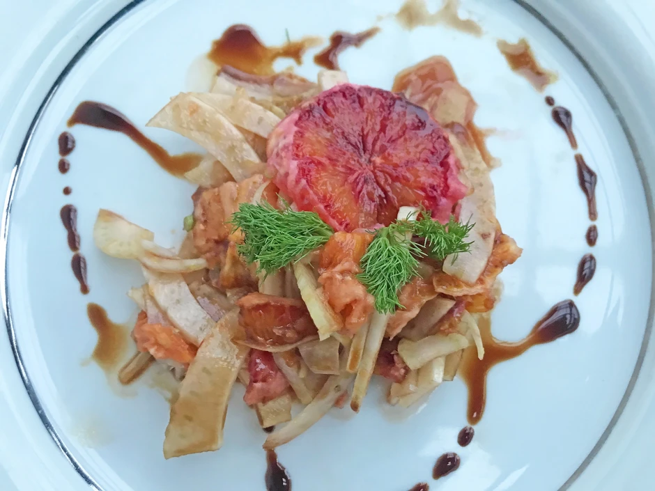 Fenchel-Blutorangen-Salat