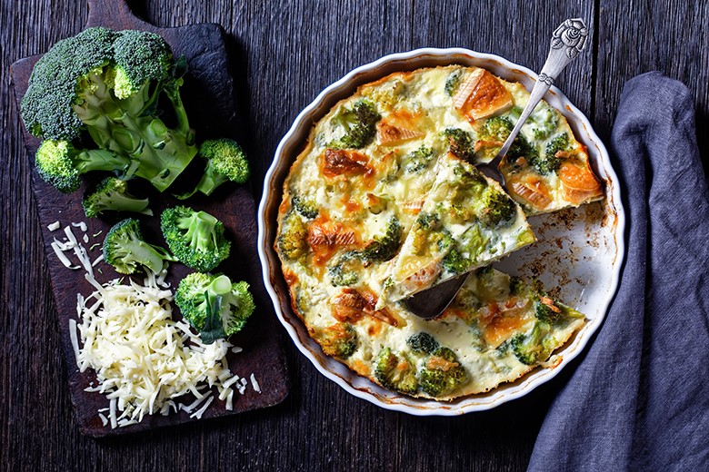 Brokkoli-Quiche glutenfrei