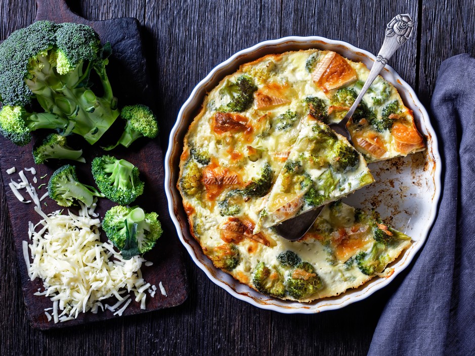 Brokkoli-Quiche glutenfrei