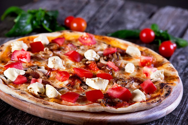 Pizza vom Grill