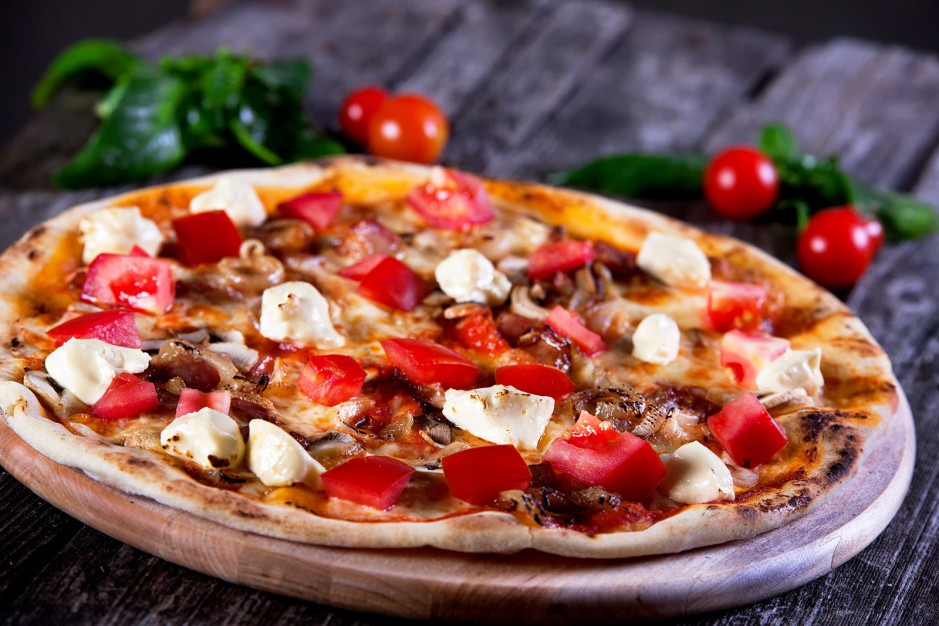Pizza vom Grill