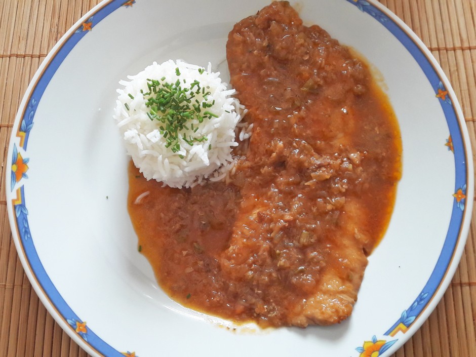 Zwiebelschnitzel
