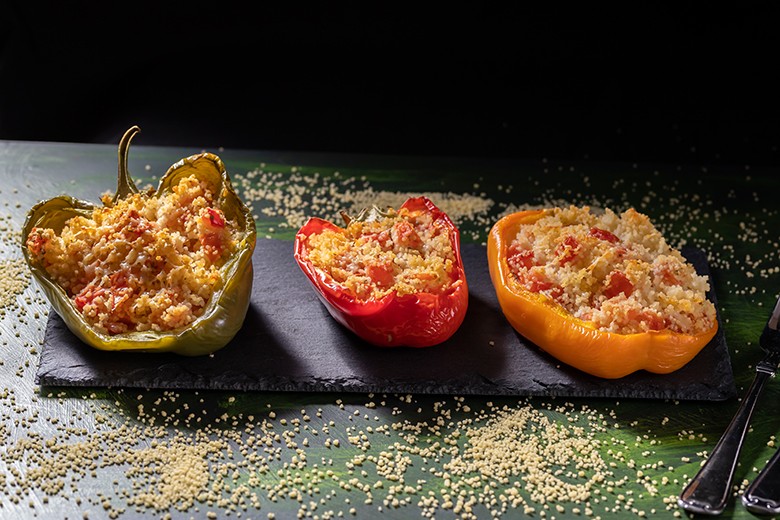 Gefüllte Paprika