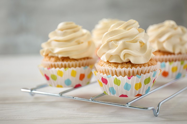 Cupcakes mit Vanillebuttercreme