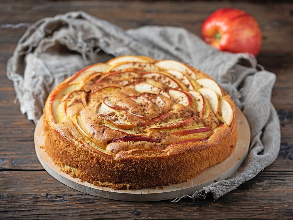 Versunkener Apfelkuchen