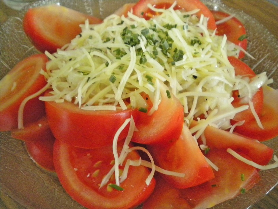 Tomatensalat mit Goudette