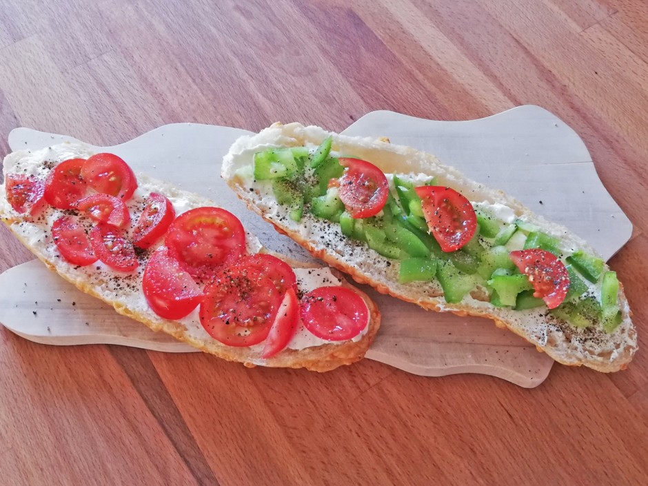 Gesundes Frühstücksweckerl