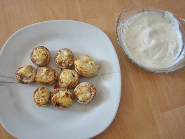 Gefüllte Bojar-Champignons