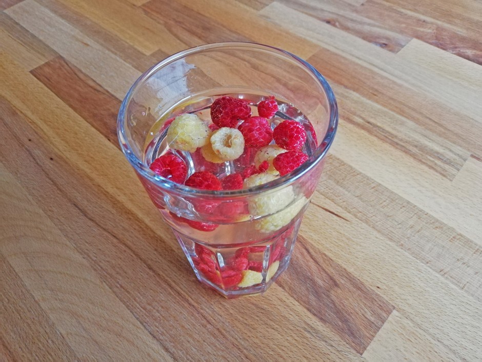 Detox Himbeerwasser