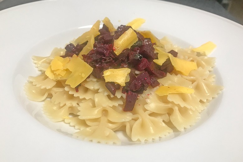 Farfalle mit Roten Rüben
