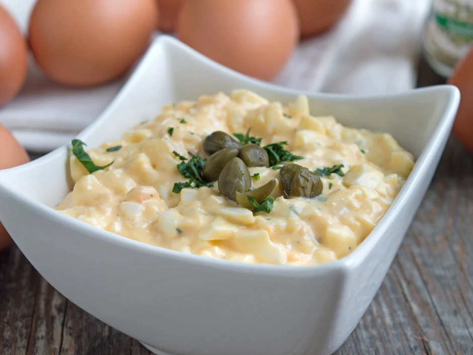 Eier-Kapern-Dip