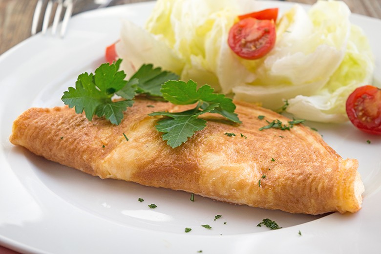 Kürbis Omlette