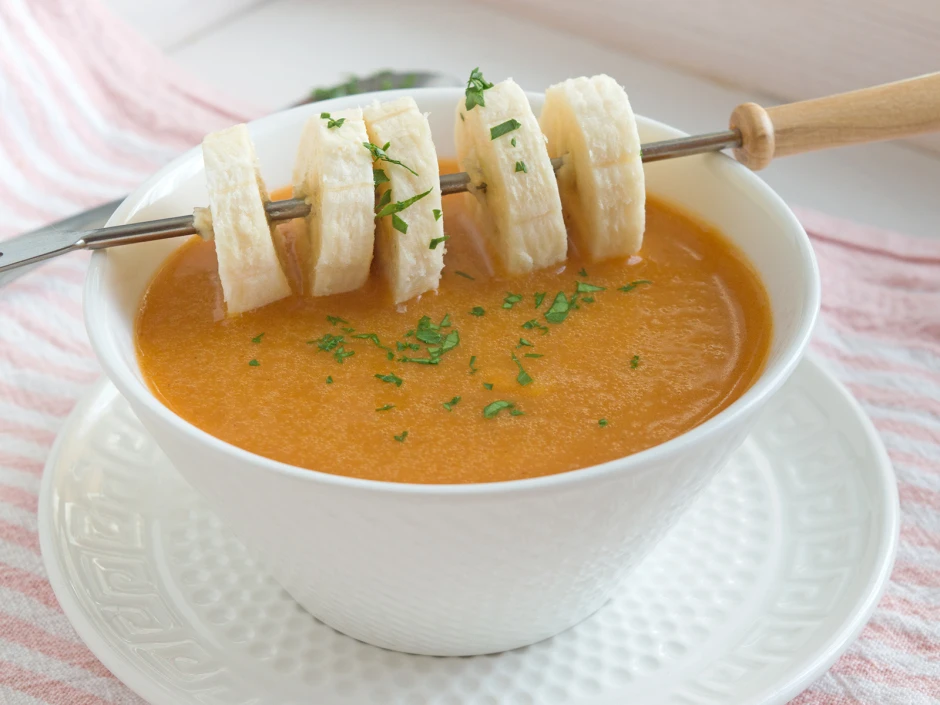 Bananen - Kokos Suppe