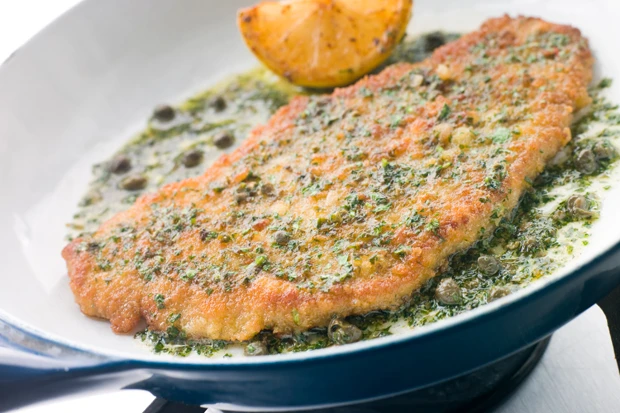 Kapernschnitzel