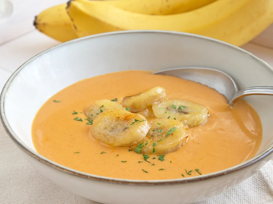 Bananensuppe mit Chili