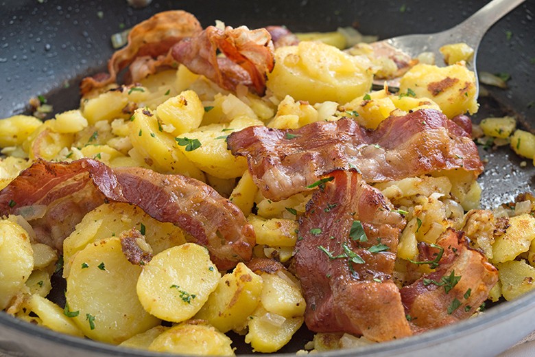 Kartoffel-Schnittlauch-Pfanne