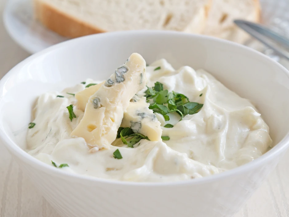 Dip mit Blauschimmelk&auml;se
