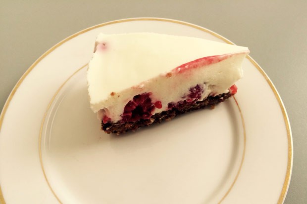 Joghurttorte mit Früchte