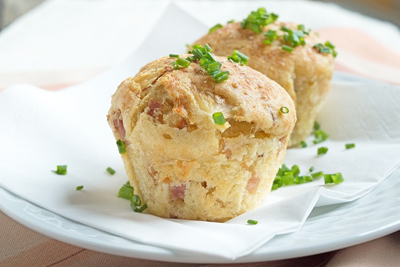 Pikante Hefe-Muffins