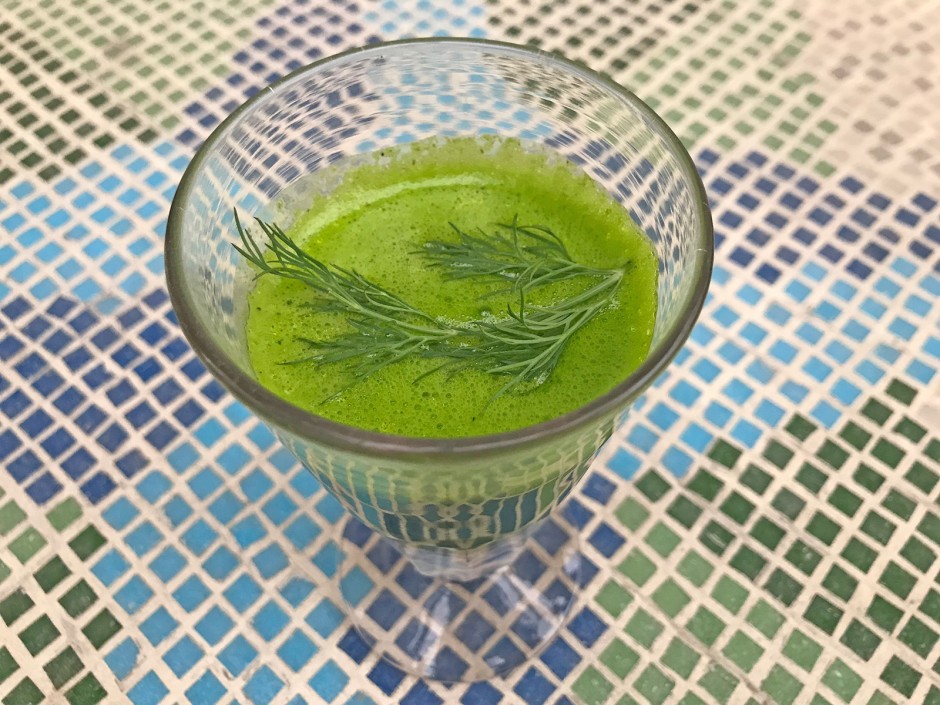 Dill-Zitronen-Shot