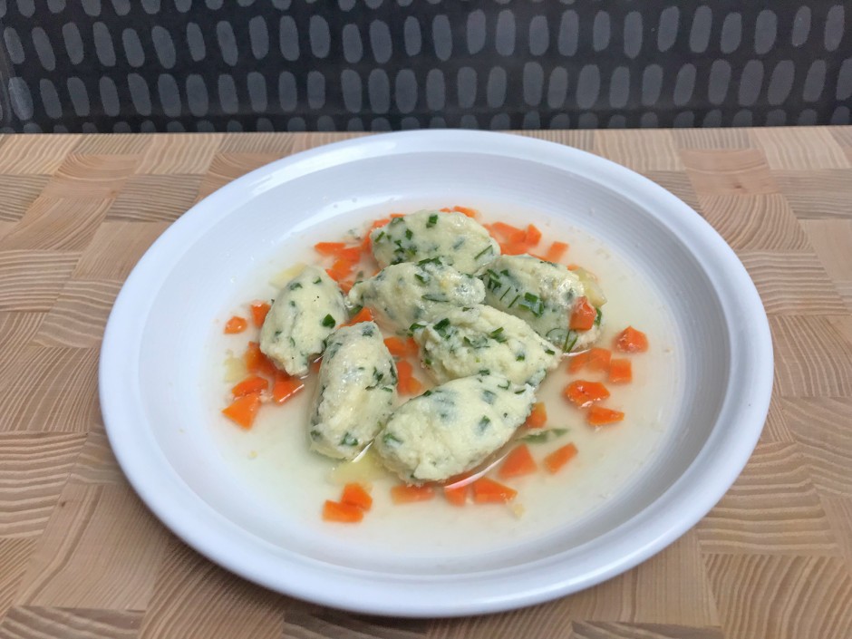 Bärlauchnockerl