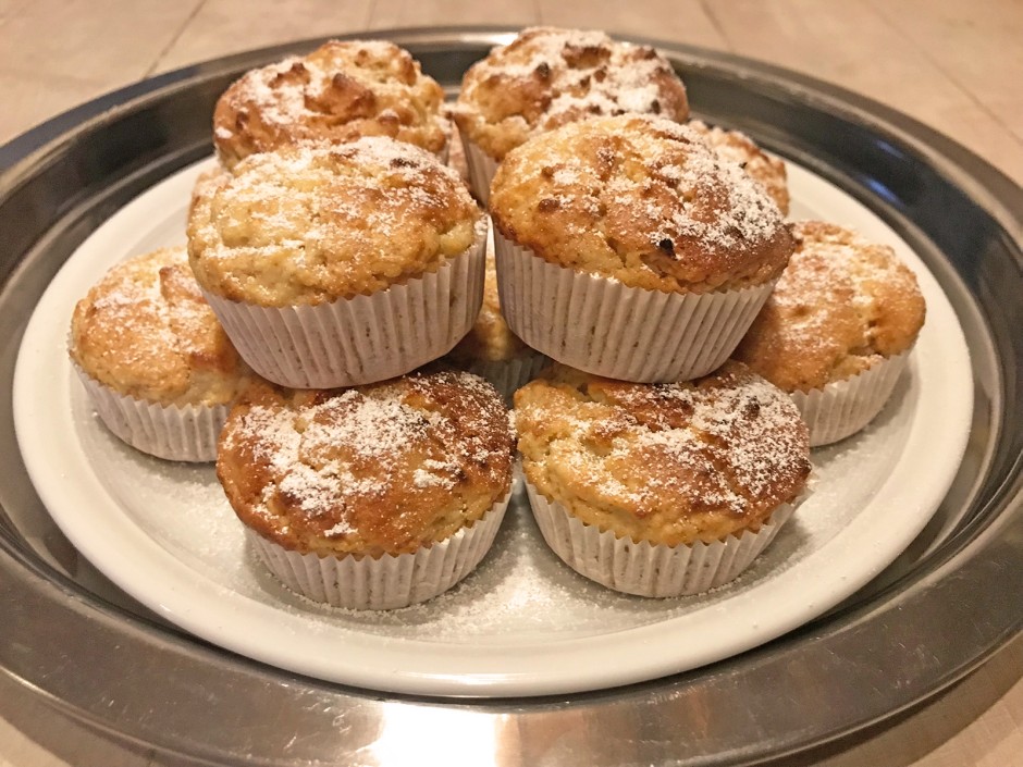 Saftige Apfelmuffins