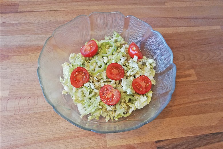 Chinakohl Salat gemischt