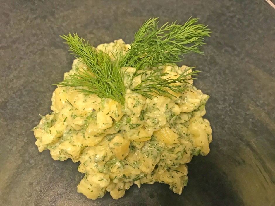 Erdäpfel in Dillrahm