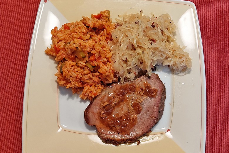 Knoblauchbraten