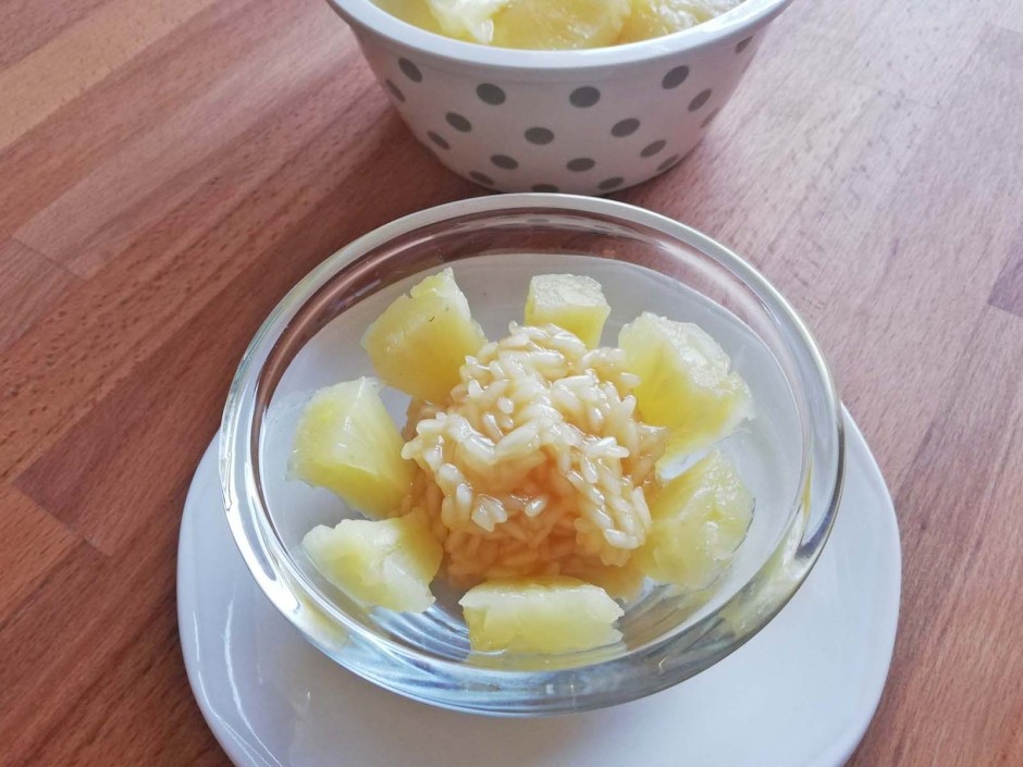 Ananasdessert