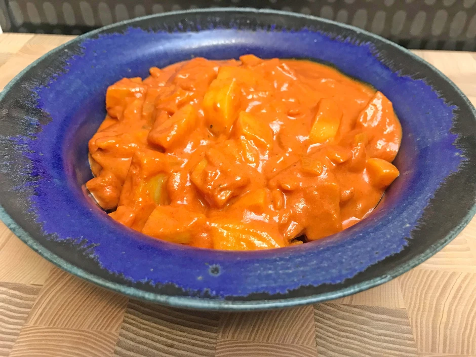 Erd&auml;pfelcurry