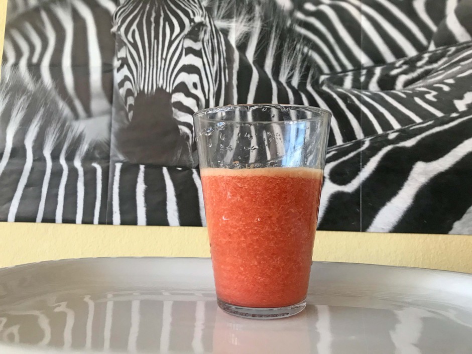 Ingwer-Blutorangen-Saft
