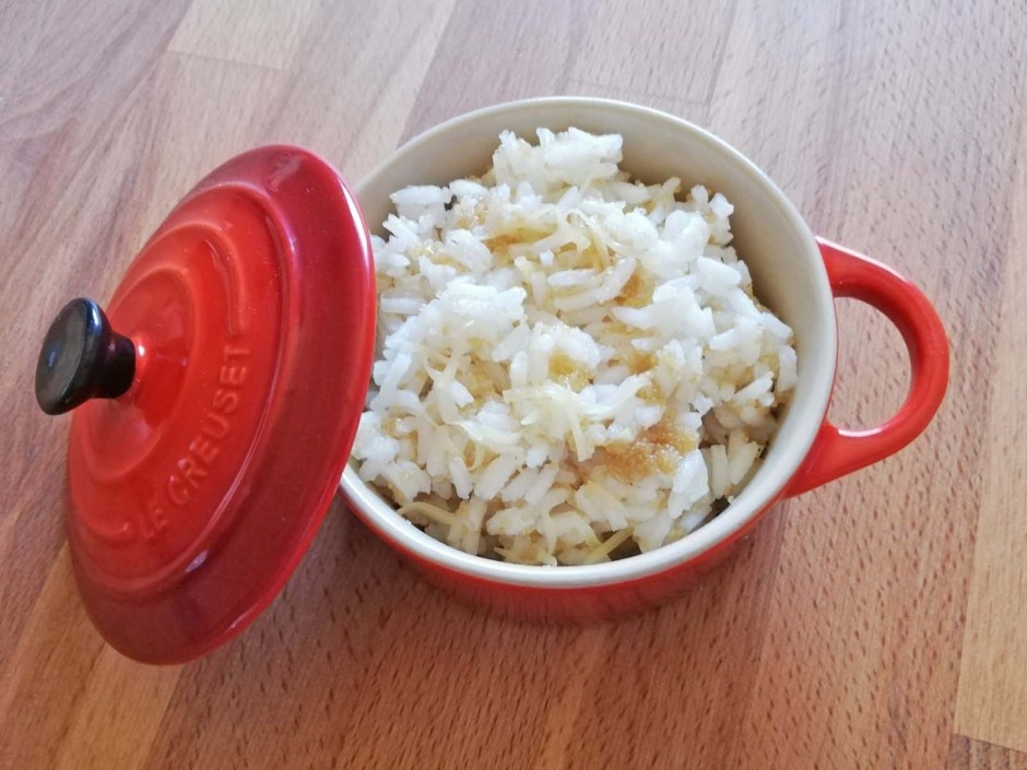 Reis mit Amaranth
