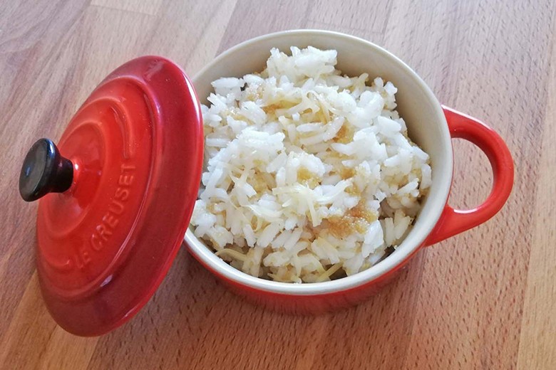 Reis mit Amaranth