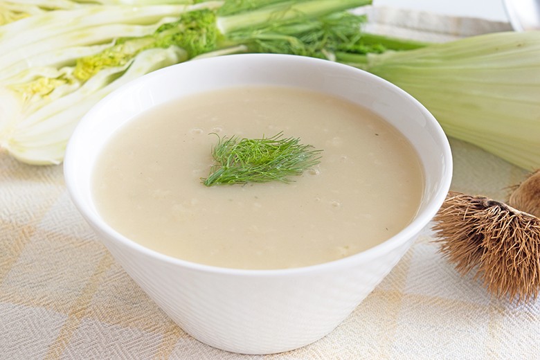 Fenchelkastanien Suppe