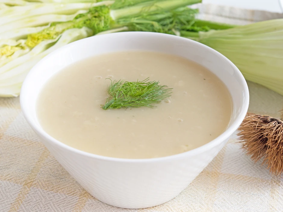 Fenchelkastanien Suppe