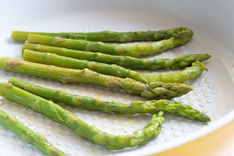 Gegrillter Spargel