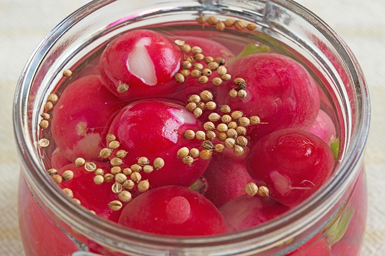 Fermentierte Radieschen