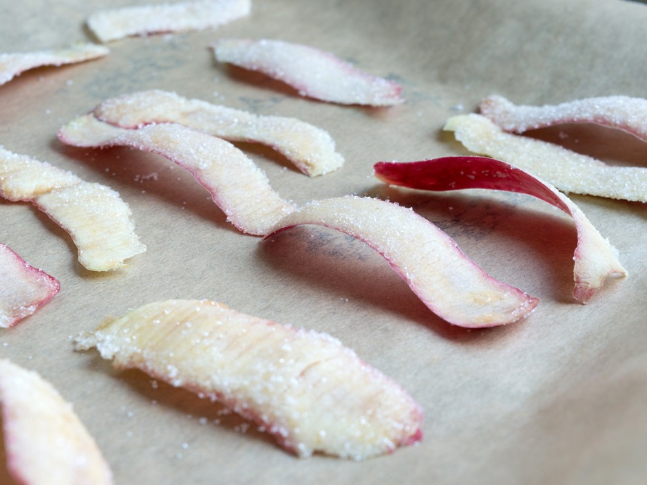 Chips aus Apfelschalen