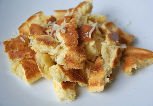 Kaiserschmarren vom Bergk&auml;se