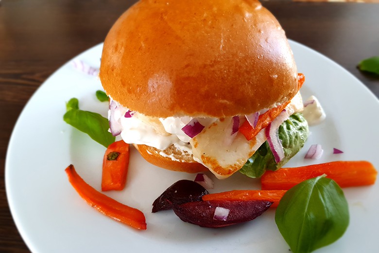 Halloumi Burger