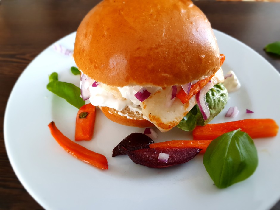 Halloumi Burger