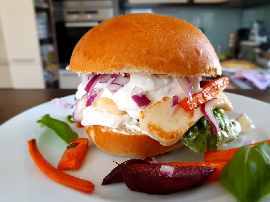 Halloumi Burger